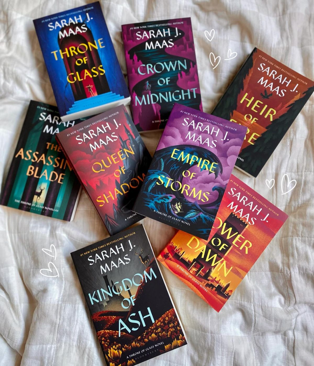 Throne of glass series